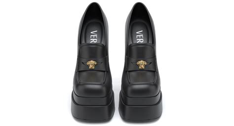 versace men's loafers replica|versace intrico platform loafers.